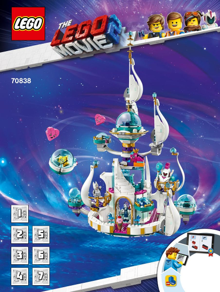 70838 Queen Watevra's ‚ÄòSo-Not-Evil' Space Palace (Certified) LEGO The LEGO Movie 2 product image 2, provided for visual