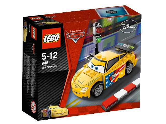 9481 Jeff Gorvette (Retired) LEGO Disney product image 1, provided for visual reference and product detail review