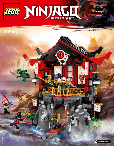 70643 Temple of Resurrection (Used) LEGO Ninjago product image 2, provided for visual reference and product detail review