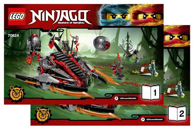 70624 Vermillion Invader (Certified) LEGO Ninjago product image 2, provided for visual reference and product detail review