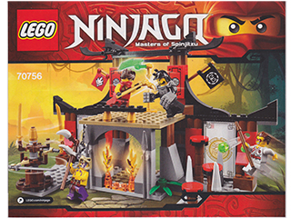 70756 Dojo Showdown (Used) LEGO Ninjago product image 2, provided for visual reference and product detail review