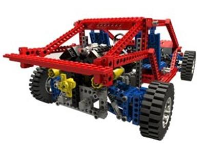 8865 Test Car (Certified) LEGO TECHNIC product image 1, provided for visual reference and product detail review