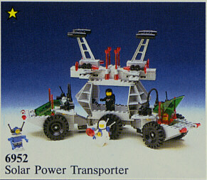 6952 Solar Power Transporter (Certified) LEGO Space product image 1, provided for visual reference and product detail review