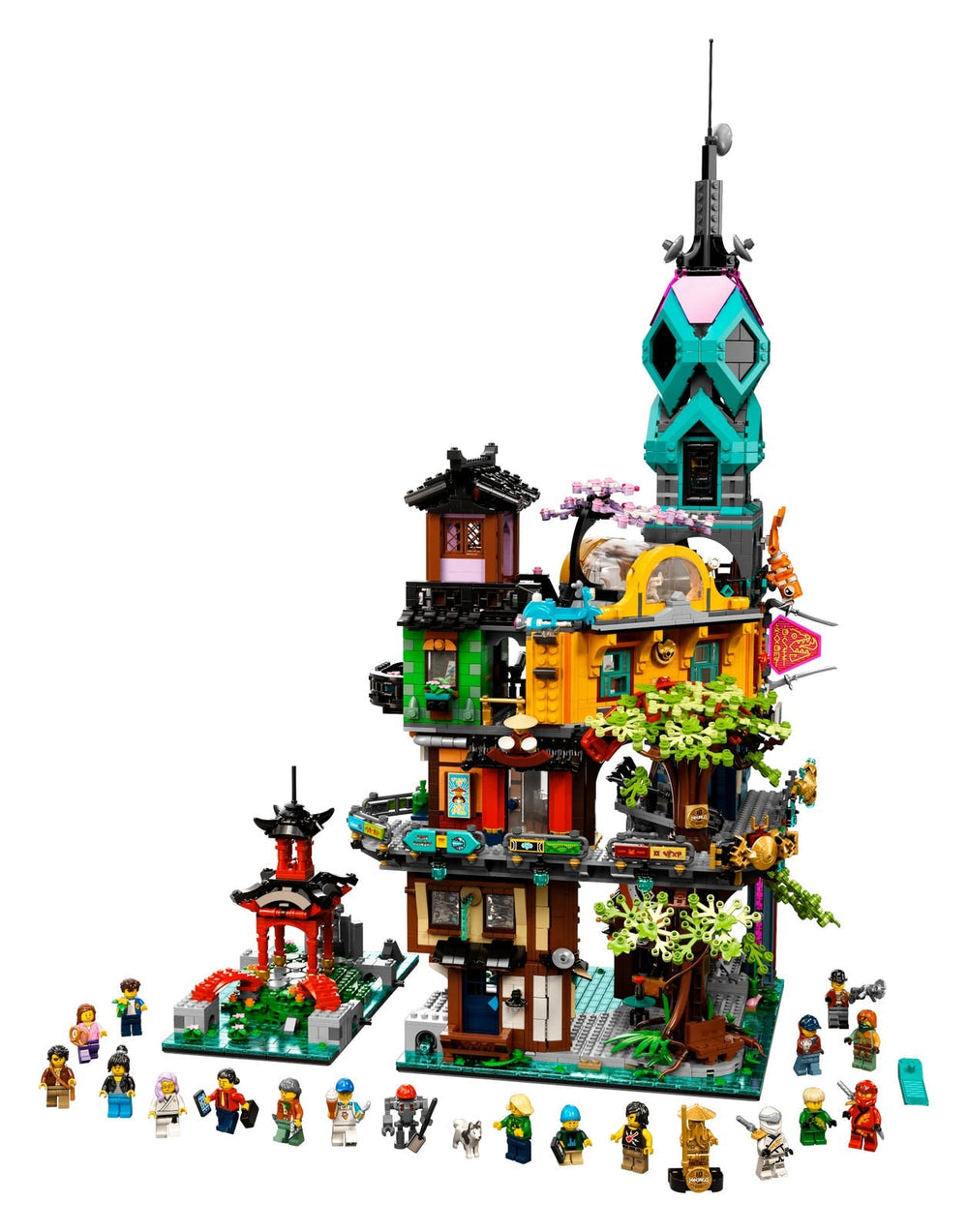 71741 NINJAGO City Gardens (Used) LEGO Ninjago