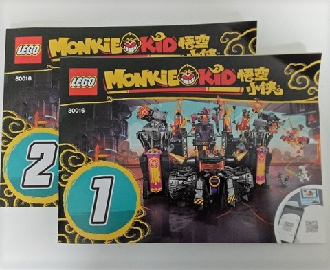 80016 The Flaming Foundry (Certified) LEGO Monkie Kid product image 2, provided for visual reference and product detail