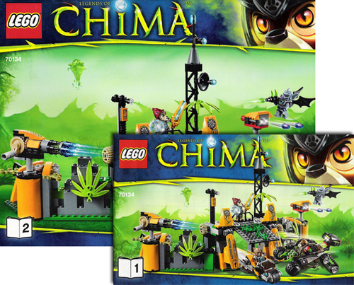 70134 Lavertus' Outland Base (Used) LEGO Legends of Chima product image 2, provided for visual reference and product detail