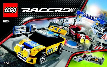 8124 Ice Rally (Certified) LEGO Racers product image 2, provided for visual reference and product detail review