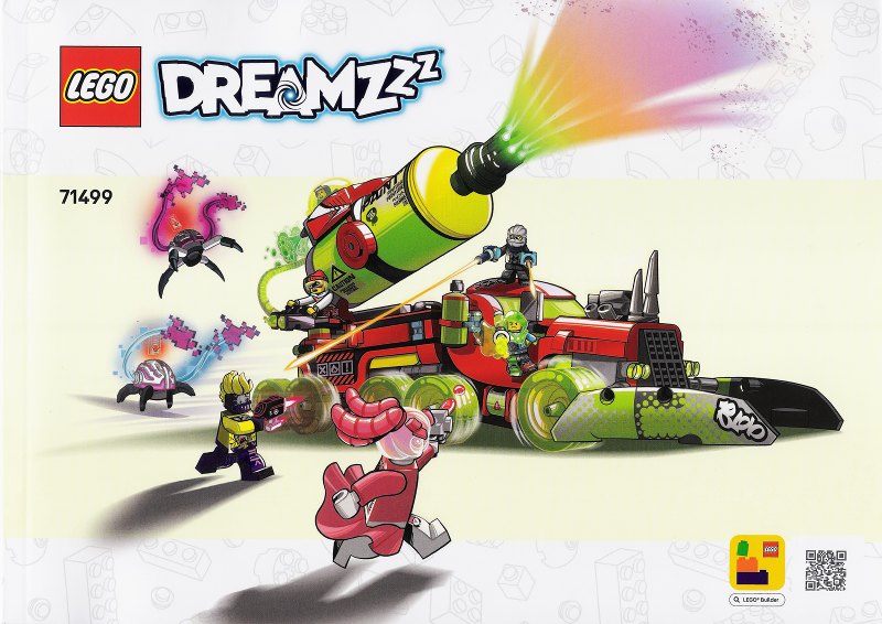 71499 Mateo's Spray Paint Truck (Certified) LEGO Dreamzzz product image 2, provided for visual reference and product detail
