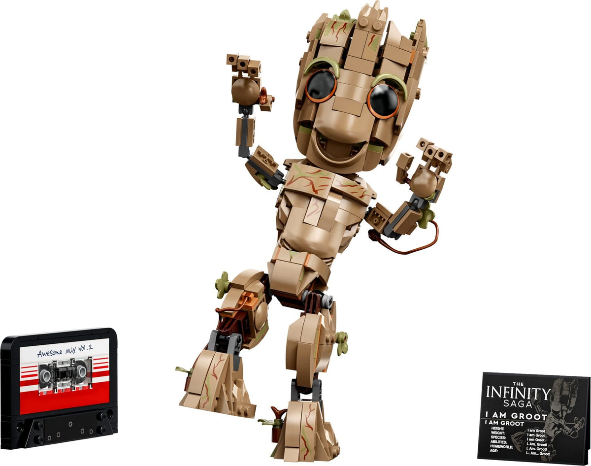 76217 I am Groot (Certified) LEGO Super Heroes product image 1, provided for visual reference and product detail review