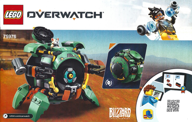 75976 Wrecking Ball (Certified) LEGO Overwatch product image 2, provided for visual reference and product detail review