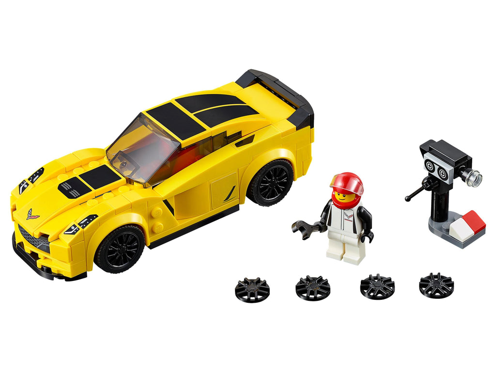 75870 Chevrolet Corvette Z06 (Certified) LEGO Speed Champions product image 1, provided for visual reference and product