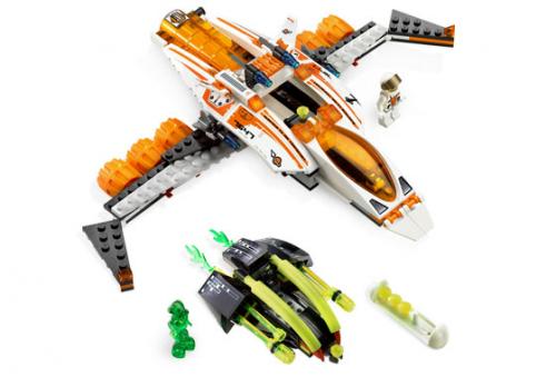 7647 MX-41 Switch Fighter (Certified) LEGO Space product image 1, provided for visual reference and product detail review