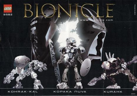 8582 Matoro (Used) LEGO BIONICLE product image 2, provided for visual reference and product detail review