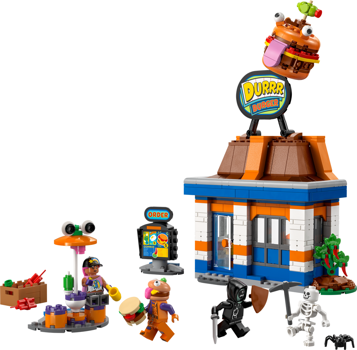 77076 Durrr Burger Restaurant (Certified) LEGO Fortnite product image 1, provided for visual reference and product detail