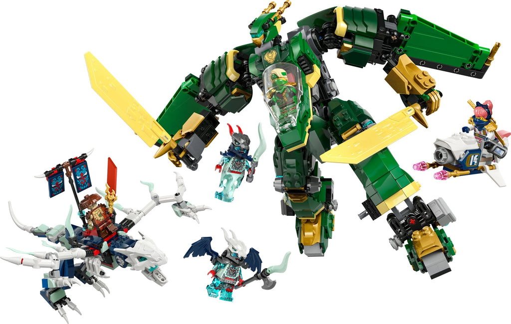 71845 Lloyd's Jet Mech (Certified) LEGO Ninjago product image 1, provided for visual reference and product detail review