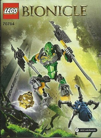 70784 Lewa - Master of Jungle (Certified) LEGO BIONICLE product image 2, provided for visual reference and product detail