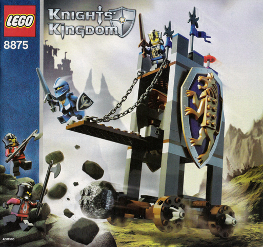 8875 King's Siege Tower (Certified) LEGO Castle product image 2, provided for visual reference and product detail review