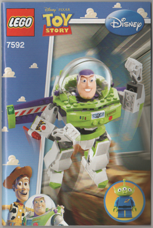 7592 Construct-a-Buzz (Used) LEGO Toy Story product image 2, provided for visual reference and product detail review