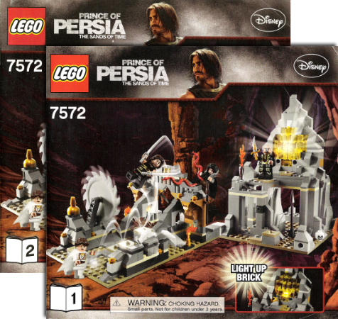 7572 Quest Against Time (Used) LEGO Prince of Persia product image 2, provided for visual reference and product detail review