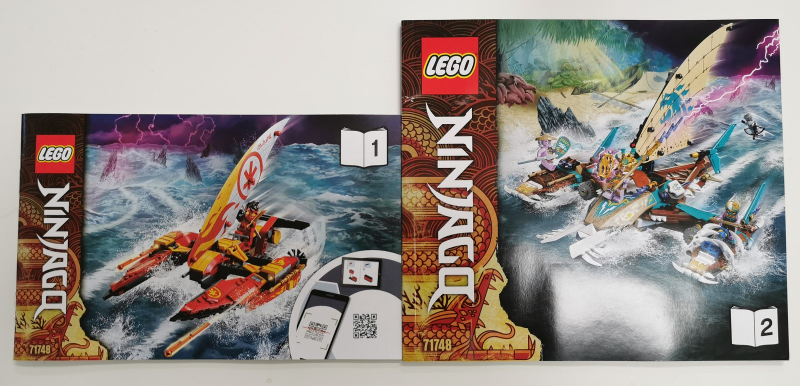 71748 Catamaran Sea Battle (Certified) LEGO Ninjago product image 2, provided for visual reference and product detail review