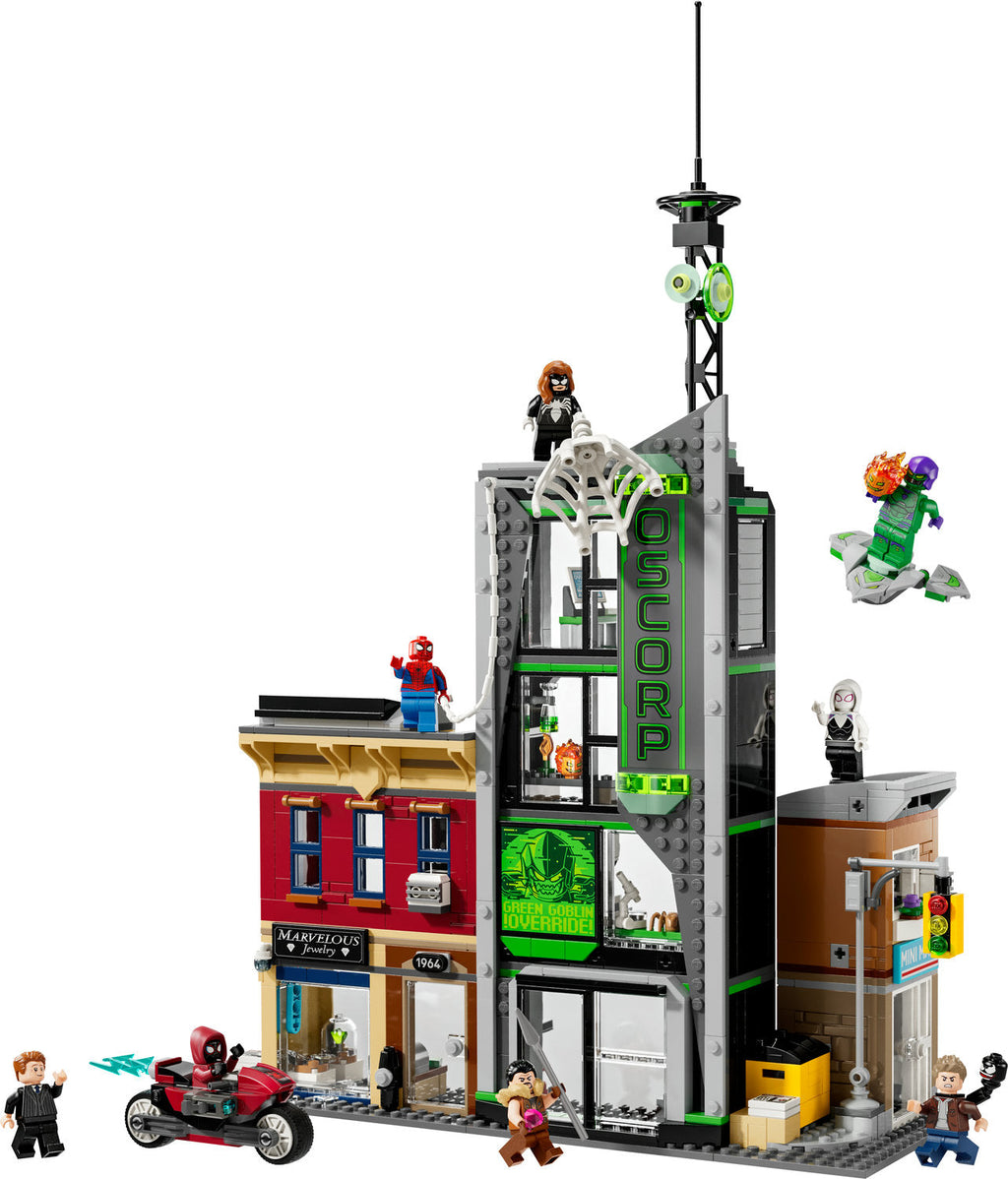 76324 Spider-Man vs. Oscorp (Certified) LEGO Super Heroes product image 1, provided for visual reference and product detail