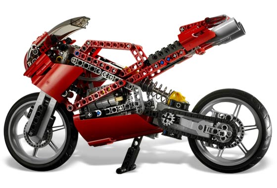 8420 Street Bike (Certified) LEGO TECHNIC product image 1, provided for visual reference and product detail review