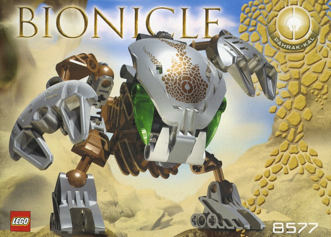 8577 Pahrak-Kal (Used) LEGO BIONICLE product image 2, provided for visual reference and product detail review