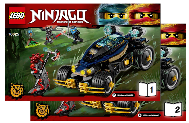 70625 Samurai VXL (Certified) LEGO Ninjago product image 2, provided for visual reference and product detail review