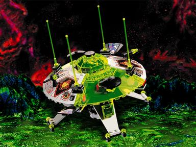 6999 Cyber Saucer (with Mask) (Certified) LEGO Space product image 1, provided for visual reference and product detail review