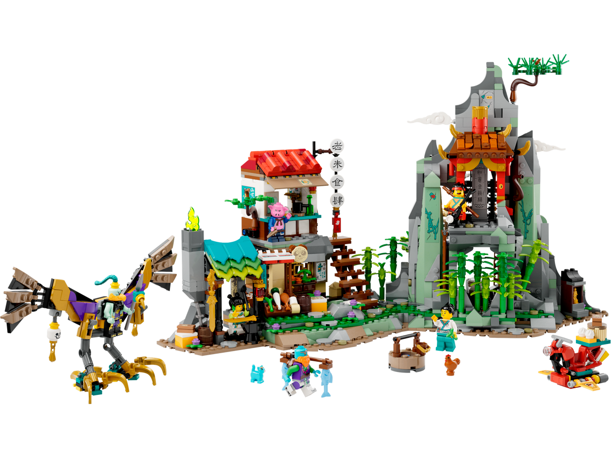 80044 Monkie Kid's Team Hideout (Used) LEGO Monkie Kid product image 1, provided for visual reference and product detail