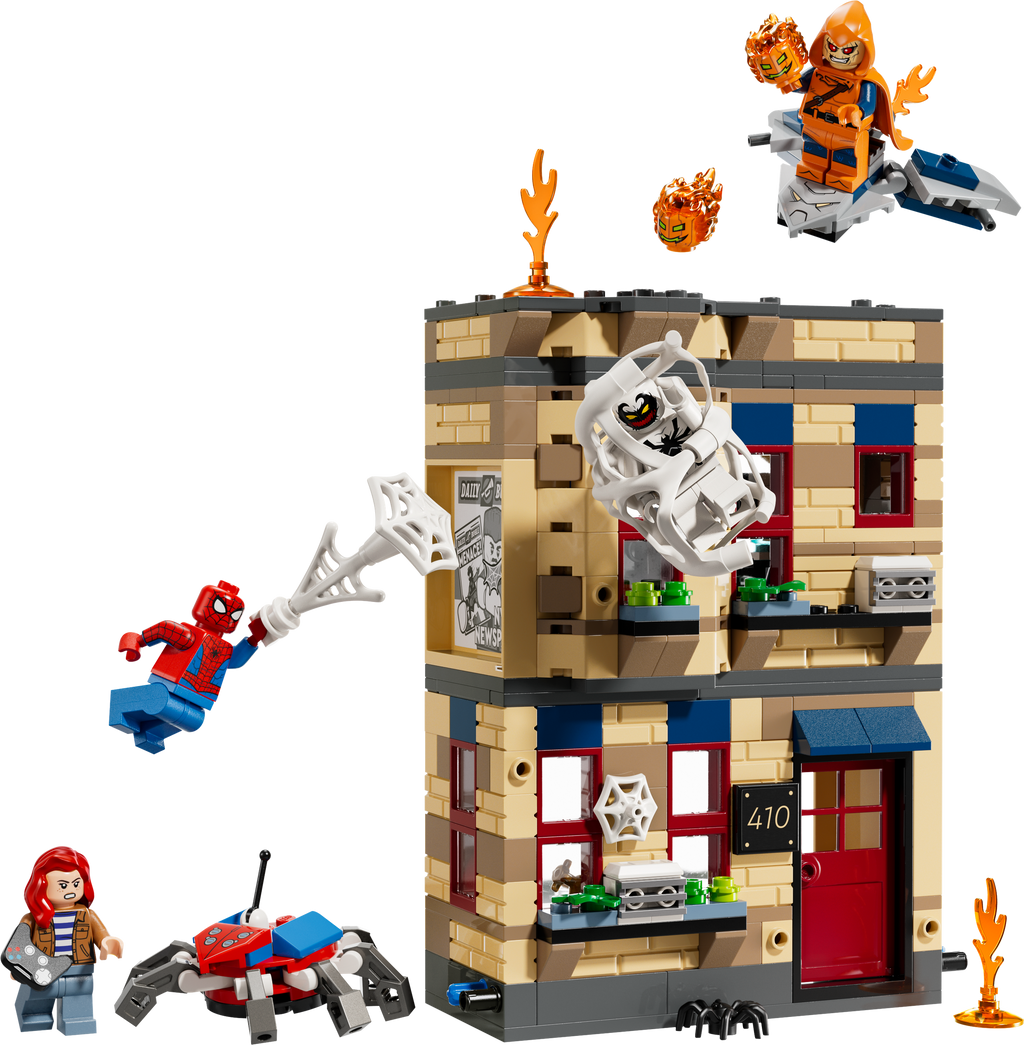 76317 Peter Parker's Apartment (Certified) LEGO Super Heroes product image 1, provided for visual reference and product