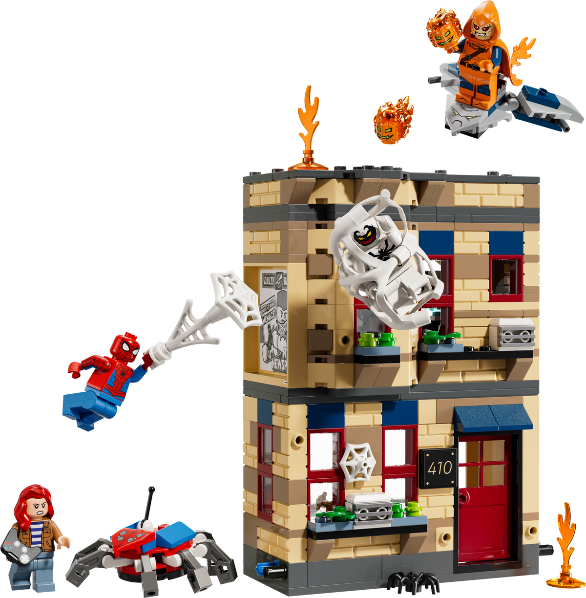 76317 Peter Parker's Apartment (Certified) LEGO Super Heroes product image 1, provided for visual reference and product