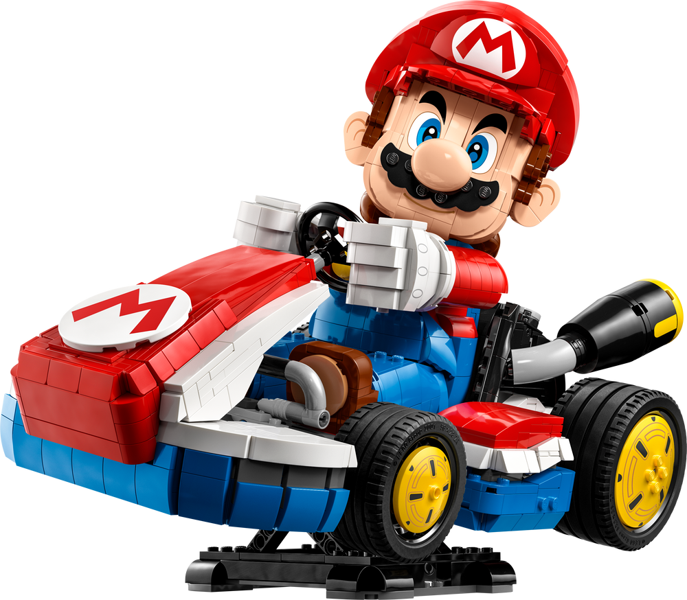 72037 Mario Kart - Mario & Standard Kart (Used) LEGO Super Mario