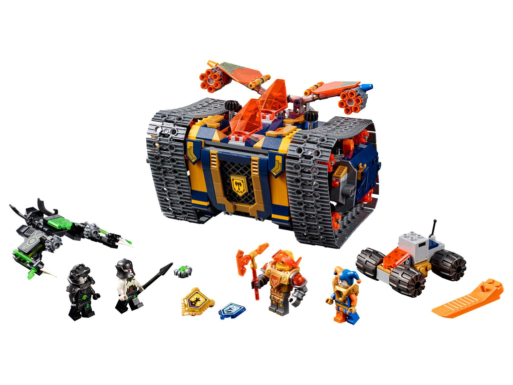 72006 Axl's Rolling Arsenal (Used) LEGO Nexo Knights product image 1, provided for visual reference and product detail review