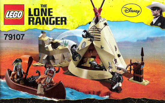79107 Comanche Camp (Certified) LEGO The Lone Ranger product image 2, provided for visual reference and product detail review