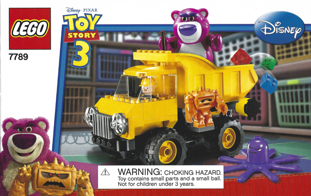 7789 Lotso's Dump Truck (Certified) LEGO Toy Story product image 2, provided for visual reference and product detail review