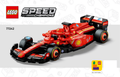 77242 Ferrari SF-24 (Certified) LEGO Speed Champions product image 1, provided for visual reference and product detail review