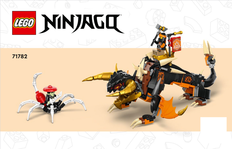 71782 Cole's Earth Dragon EVO (Certified) LEGO Ninjago product image 2, provided for visual reference and product detail