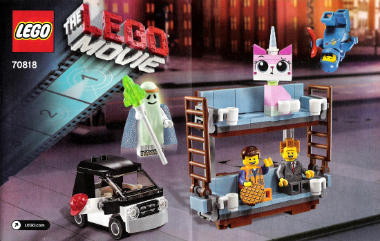 70818 Double-Decker Couch (Used) LEGO The LEGO Movie product image 2, provided for visual reference and product detail review