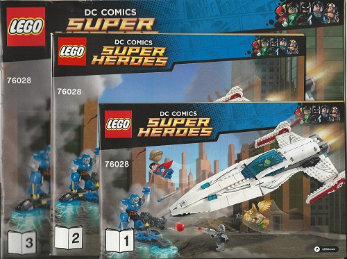 76028 Darkseid Invasion (Used) LEGO Super Heroes product image 2, provided for visual reference and product detail review
