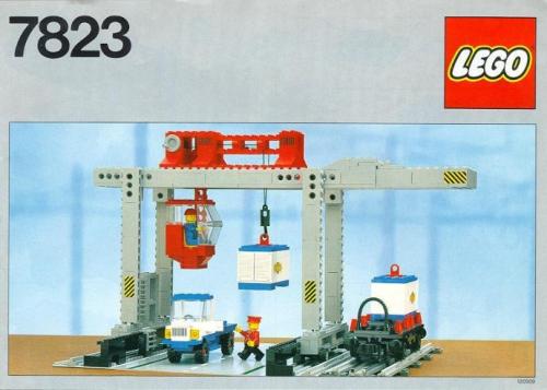 7823 Container Crane Depot (Used) LEGO Trains product image 2, provided for visual reference and product detail review
