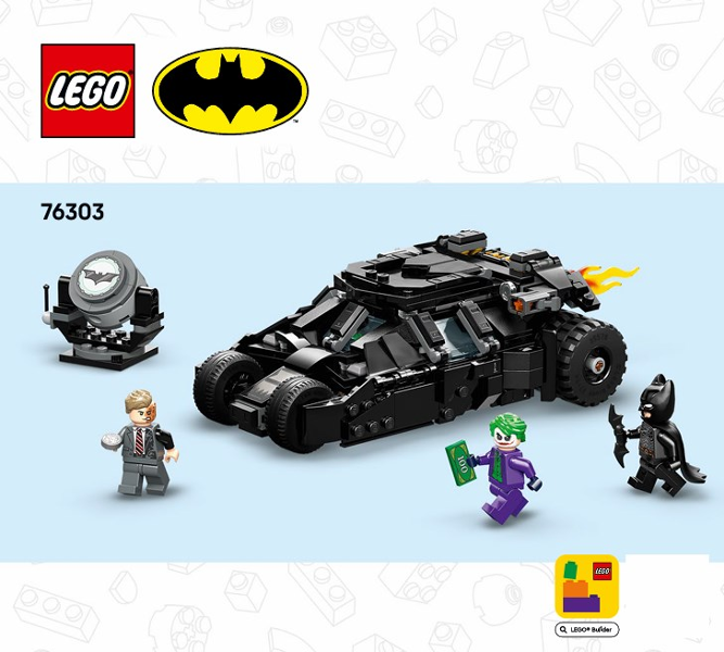 76303 Batman Tumbler vs. Two-Face & The Joker (Certified) LEGO Super Heroes product image 1, provided for visual reference