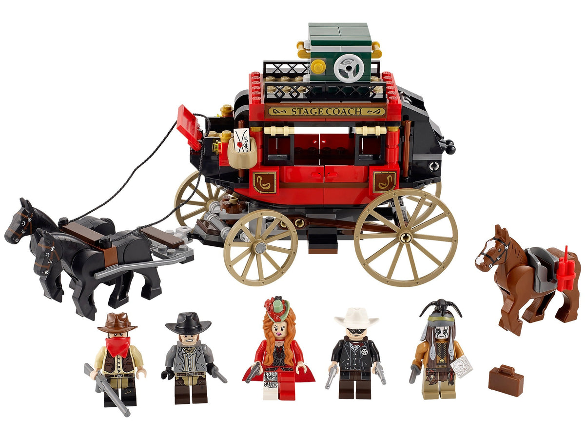 79108 Stagecoach Escape (Certified) LEGO The Lone Ranger product image 1, provided for visual reference and product detail