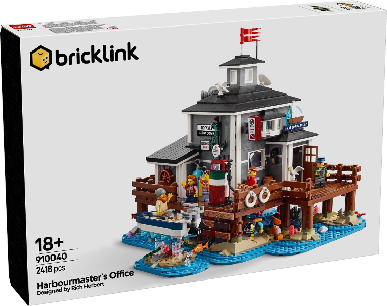 910040 Harbormaster's Office (Retired) LEGO BrickLink product image 1, provided for visual reference and product detail