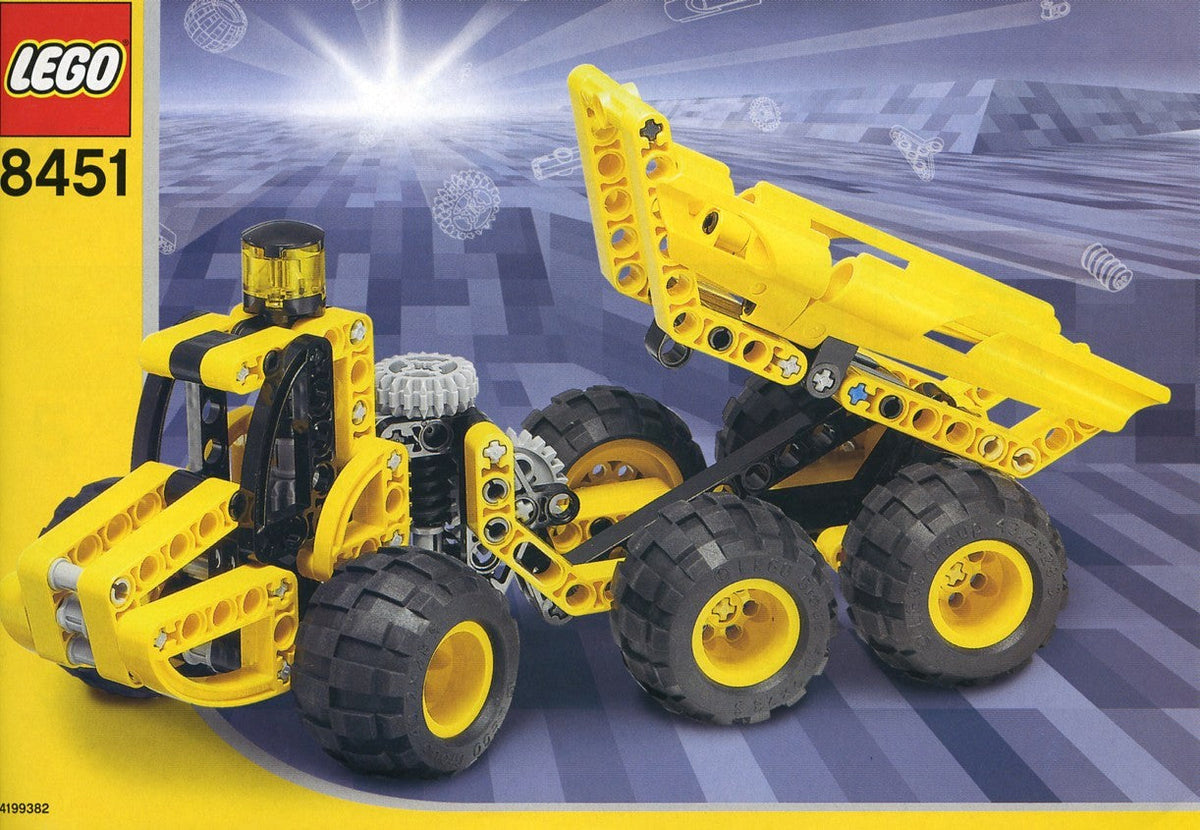 8451 Dump Truck (Certified) LEGO TECHNIC product image 2, provided for visual reference and product detail review