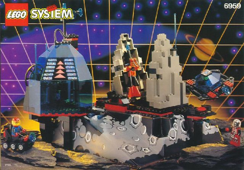 6959 Lunar Launch Site (Used) LEGO Space product image 1, provided for visual reference and product detail review
