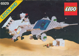 6929 Starfleet Voyager (Certified) LEGO Space product image 2, provided for visual reference and product detail review