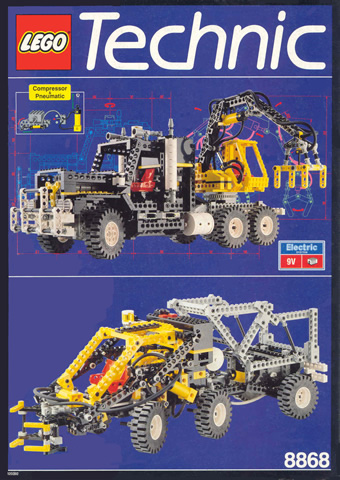 8868 Airtech Claw Rig (Used) LEGO TECHNIC product image 2, provided for visual reference and product detail review