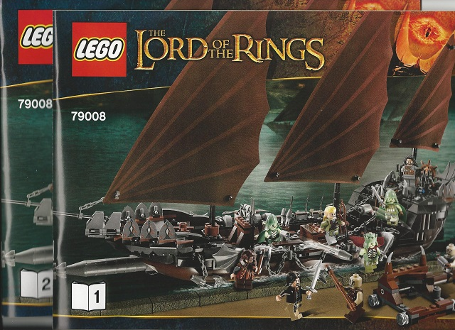 79008 Pirate Ship Ambush (Certified) LEGO The Lord of the Rings product image 2, provided for visual reference and product