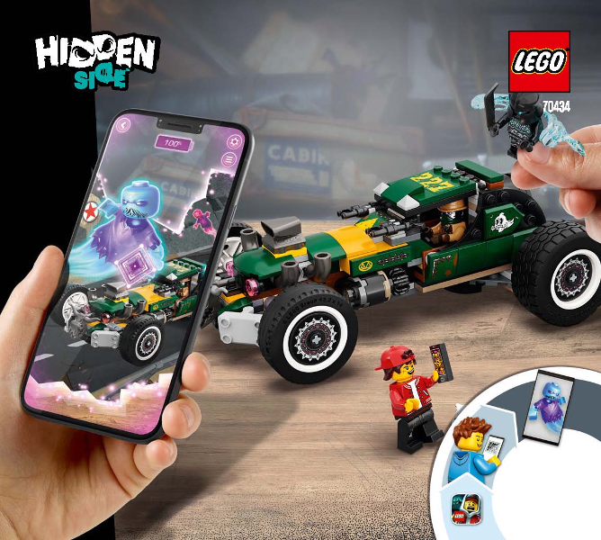 70434 Supernatural Race Car (Certified) LEGO Hidden Side product image 2, provided for visual reference and product detail